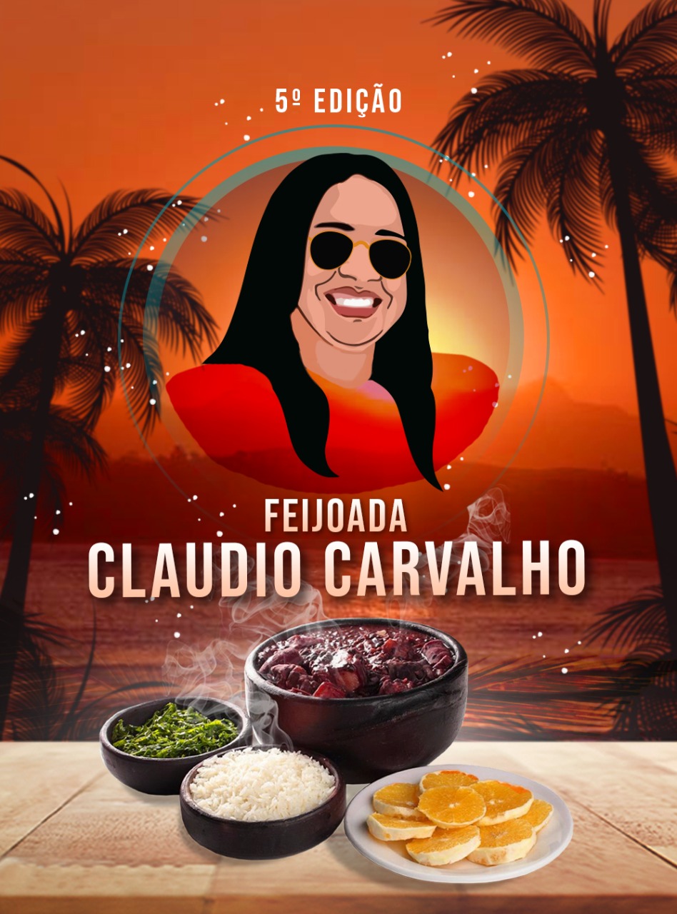 Feijoada Claudio Carvalho nesse próximo Sábado 26 de Setembro. Em Destaque aqui na Portfólio Vip.