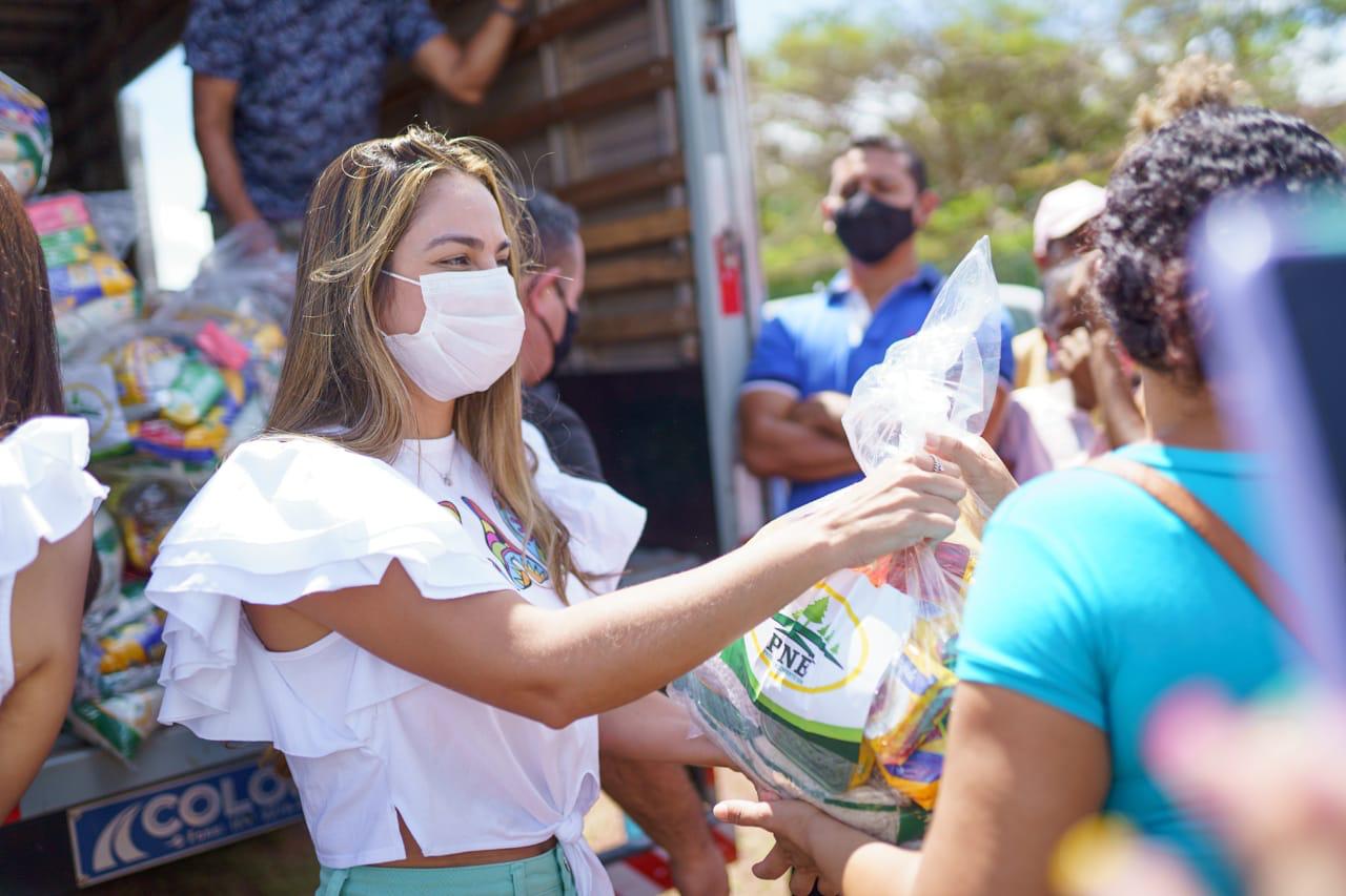 Vice-prefeita participa de ações em prol de povoados, mulheres e trabalhadores do setor cultural de Pinheiro