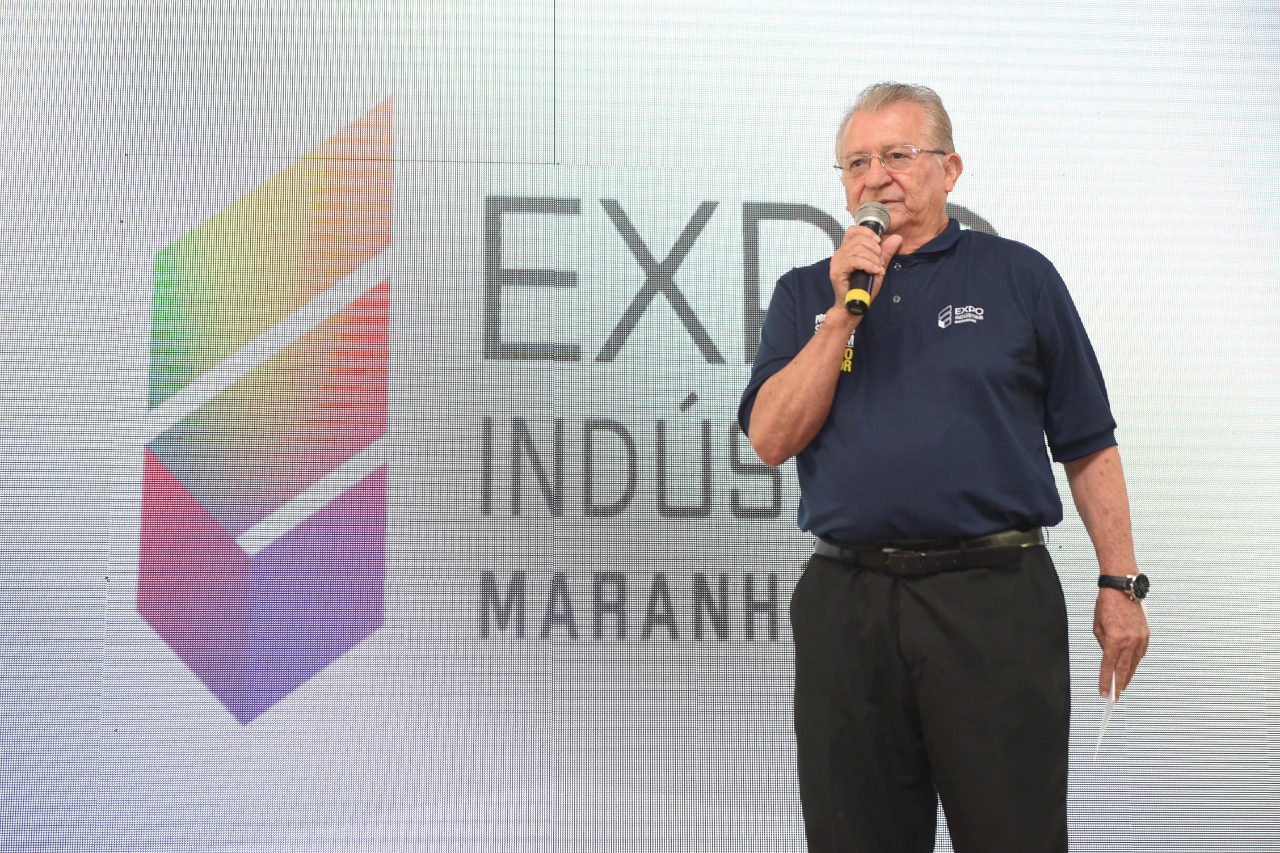 Raimundo Coelho presidente do Sebrae Maranhão foi uma voz de destaque na solenidade de  abertura da Expo-Indústria Maranhão. Em destaque aqui na Portfólio Vip