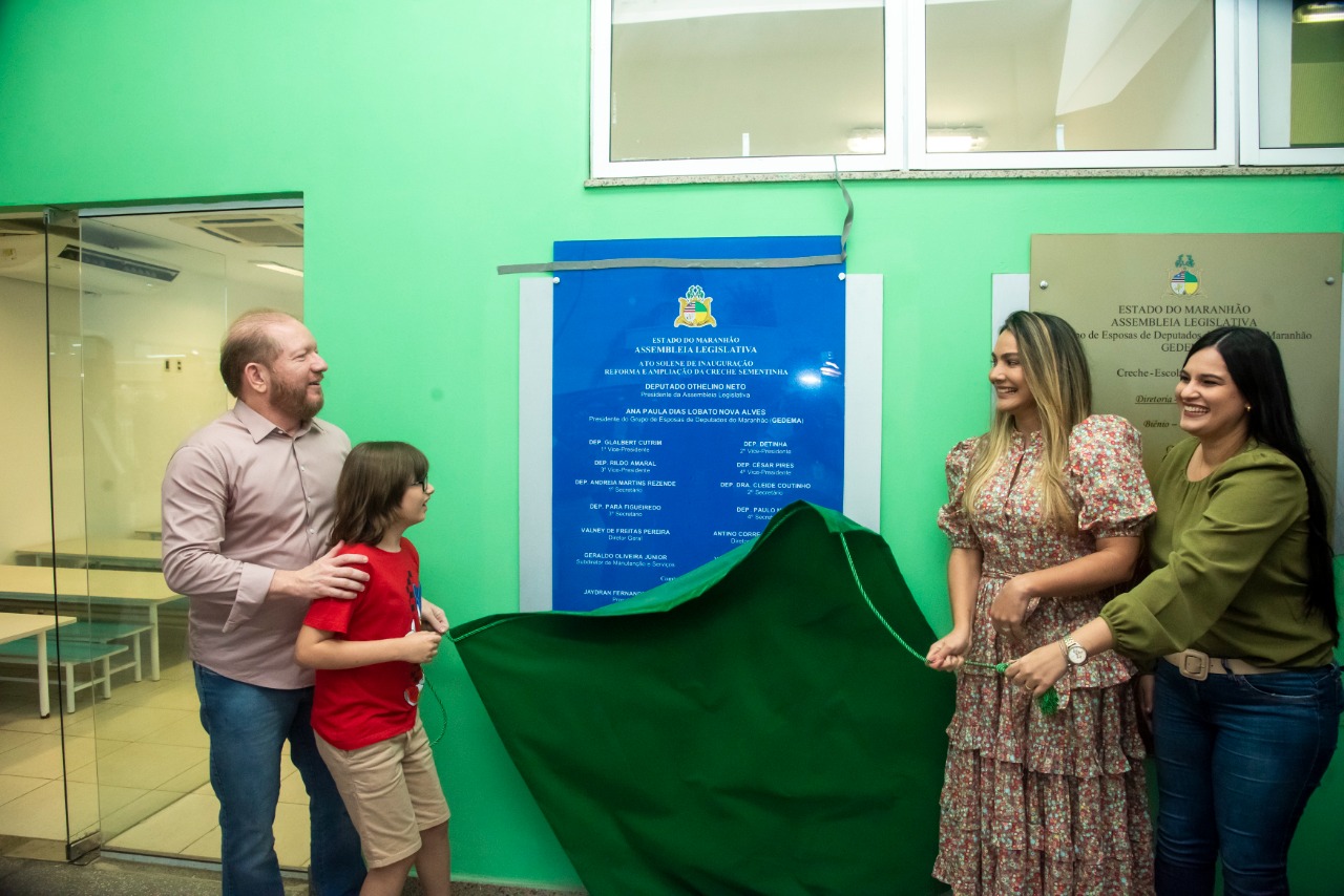 Após reforma, Creche-Escola Sementinha da Assembléia ganha novos espaços inaugurados nesta Segunda. Em destaque aqui na Portfólio Vip
