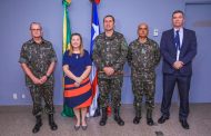 Iracema Vale recebeu chefe do Comando Militar da Amazônia e sugere parcerias em prol do Maranhão. Em destaque aqui na Portfólio Vip