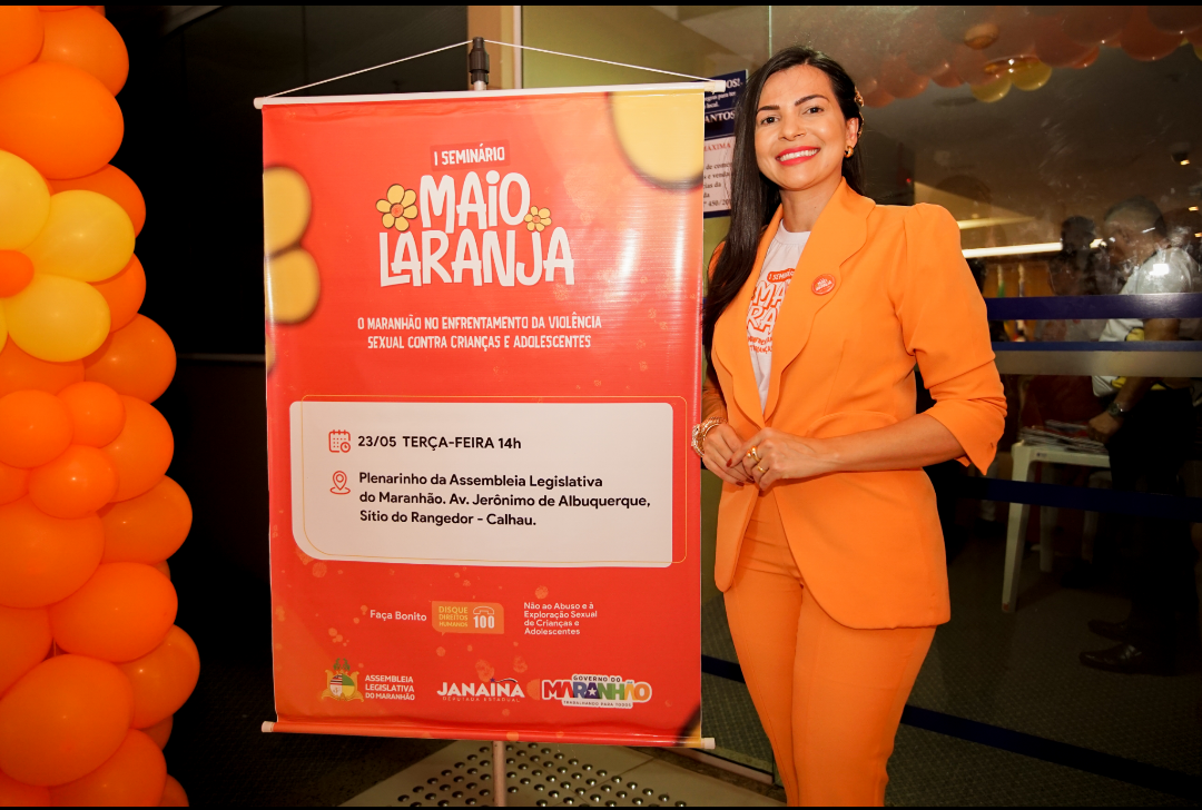 Deputada Janaina Ramos realiza I Seminário Maio Laranja. Em destaque aqui na Portfólio Vip 