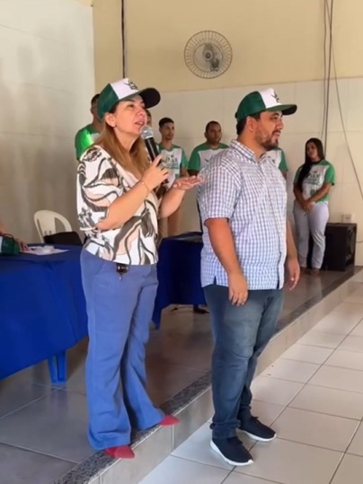 Iracema Vale prestigia aula inaugural do projeto Vale Aprovar em Barreirinhas. Em destaque aqui na Portfólio Vip