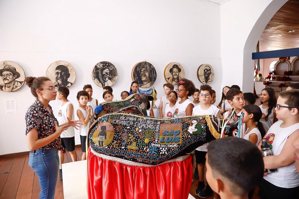 Alunos da Creche-Escola Sementinha visitam Museu do Reggae e Casa do Maranhão, na Praia Grande. Em destaque aqui na Portfólio Vip