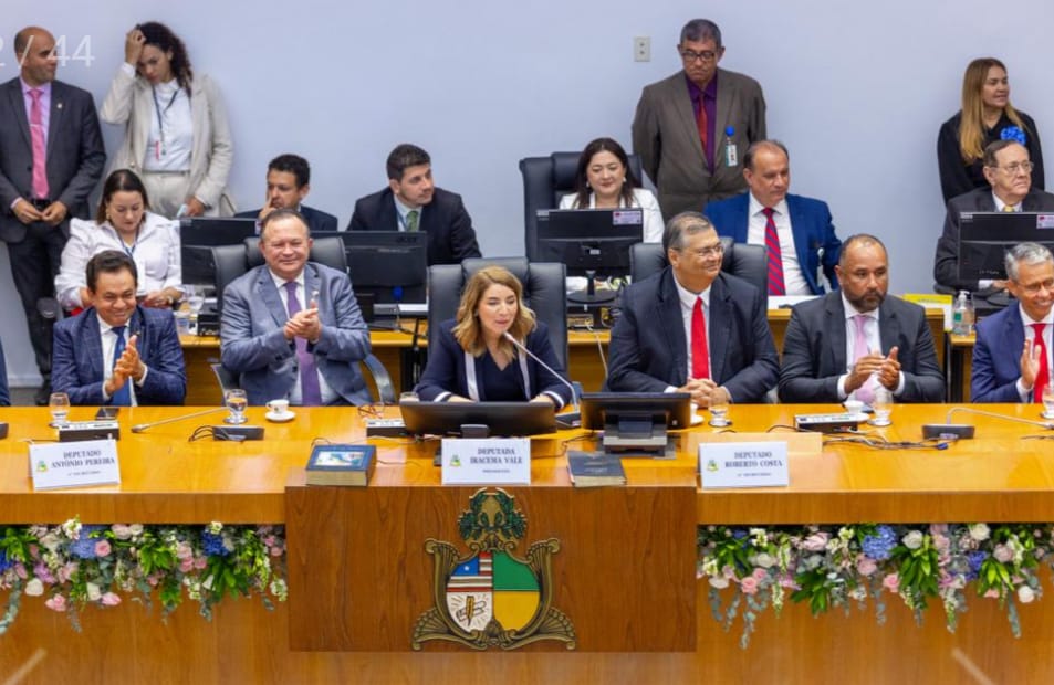 Homenagem na Assembléia Legislativa ao novo Ministro do STF Flávio Dino, orgulho do Maranhão. em Destaque aqui na Portfólio Vip