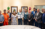 Iracema Vale prestigia ato de assinatura de decreto do Programa Maranhão sem Queimadas. Em destaque aqui na Portfólio Vip
