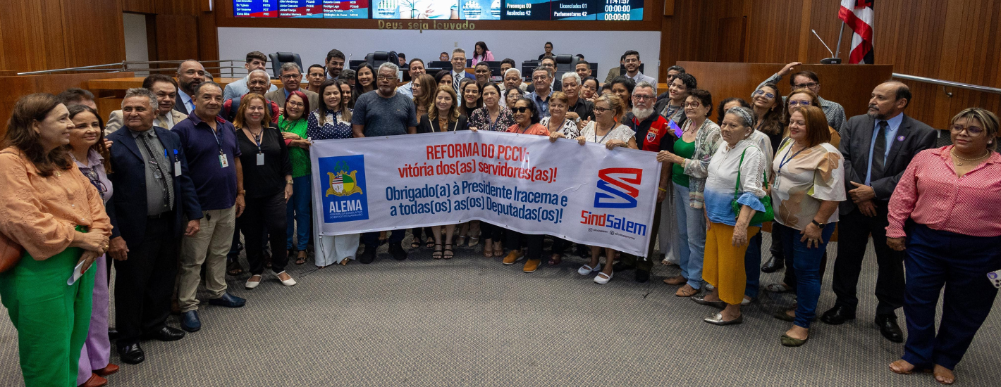 Assembleia Legislativa aprova novo Plano de Cargos, Carreiras e Vencimentos dos servidores. Em destaque aqui na Portfólio Vip