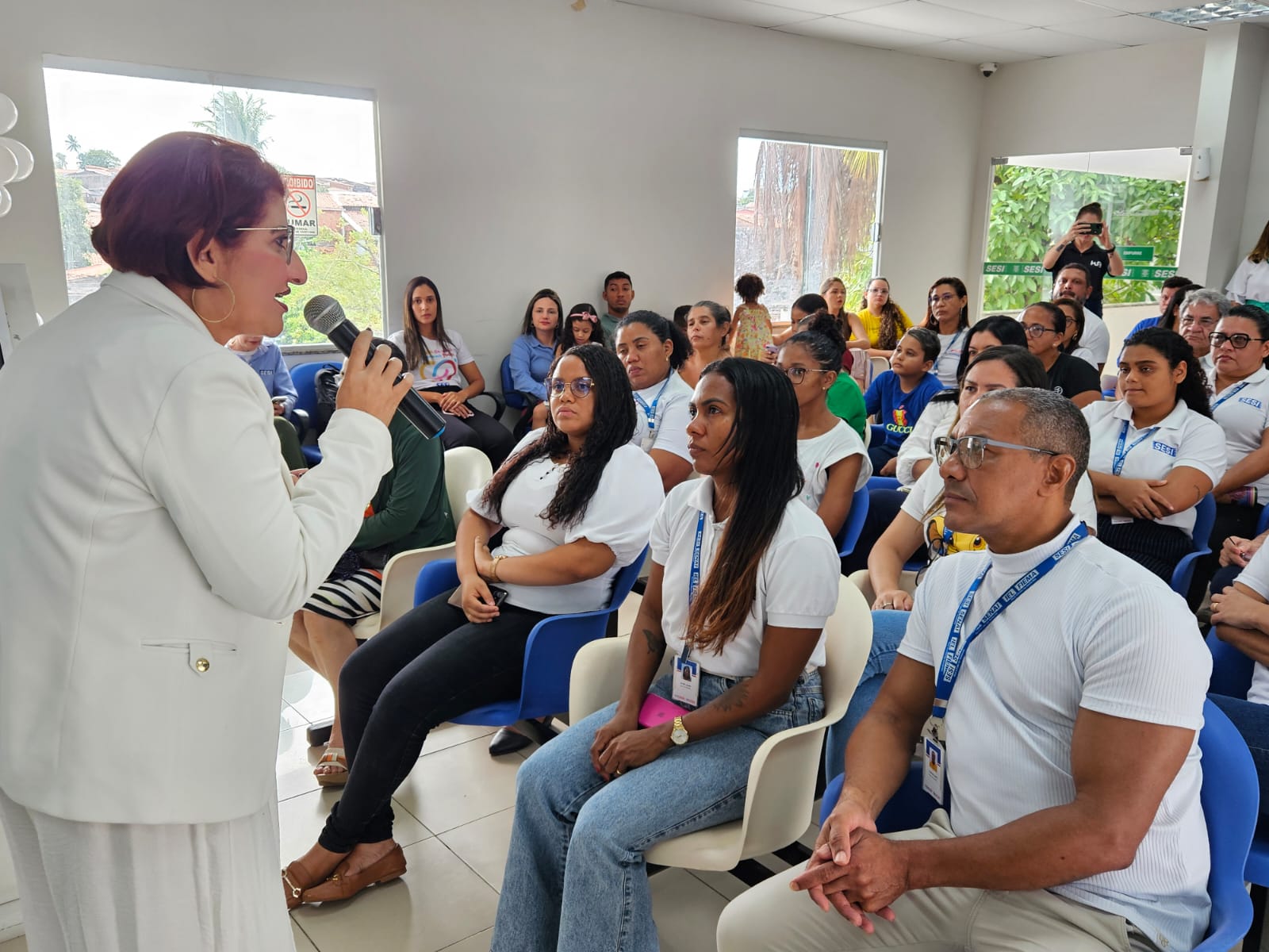 SESI Clínica promove palestra sobre saúde mental em alusão ao Janeiro Branco. Em destaque aqui na Portfólio Vip