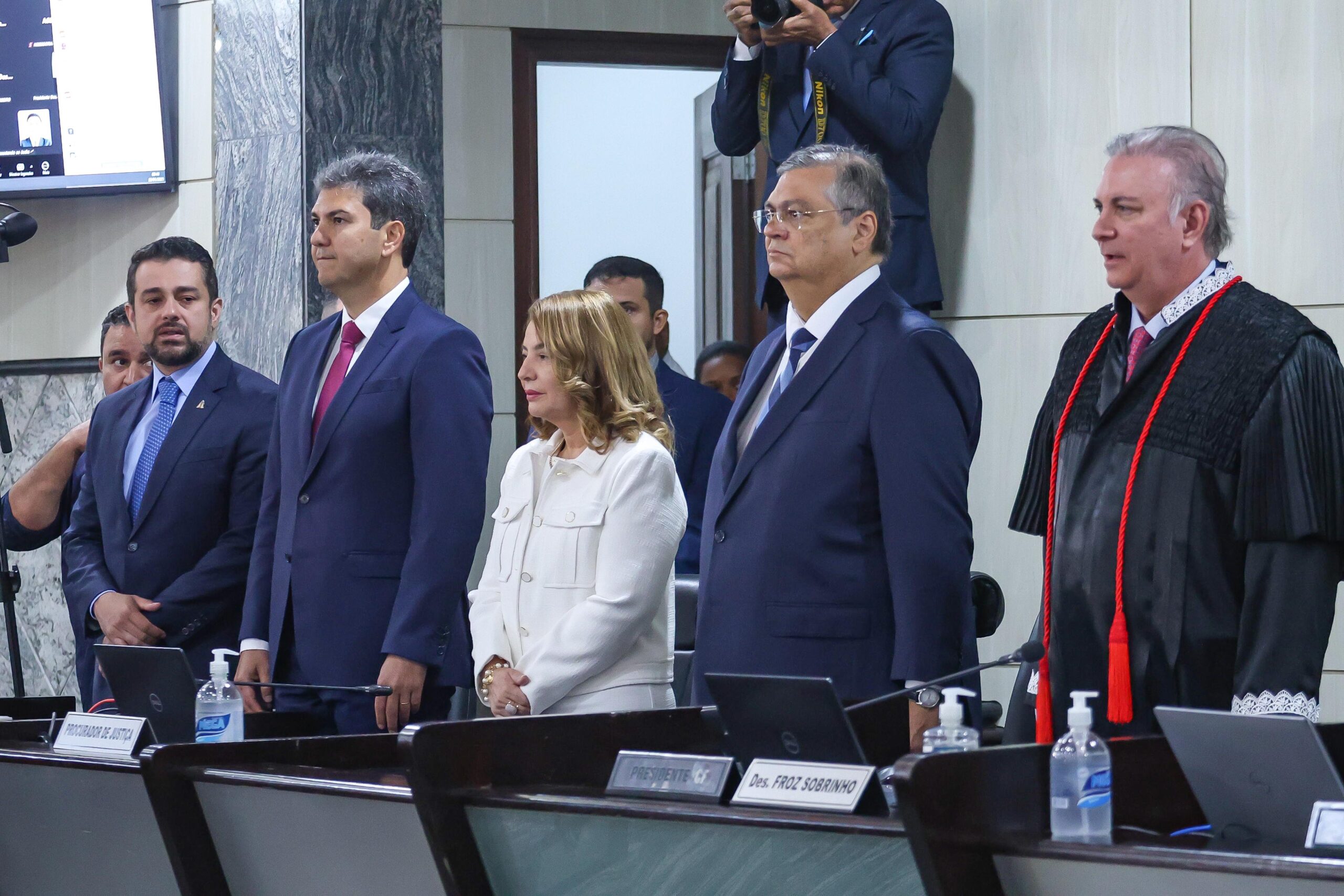 Iracema Vale prestigia solenidade de abertura do Ano Judiciário no TJMA. Em destaque aqui na Portfólio Vip