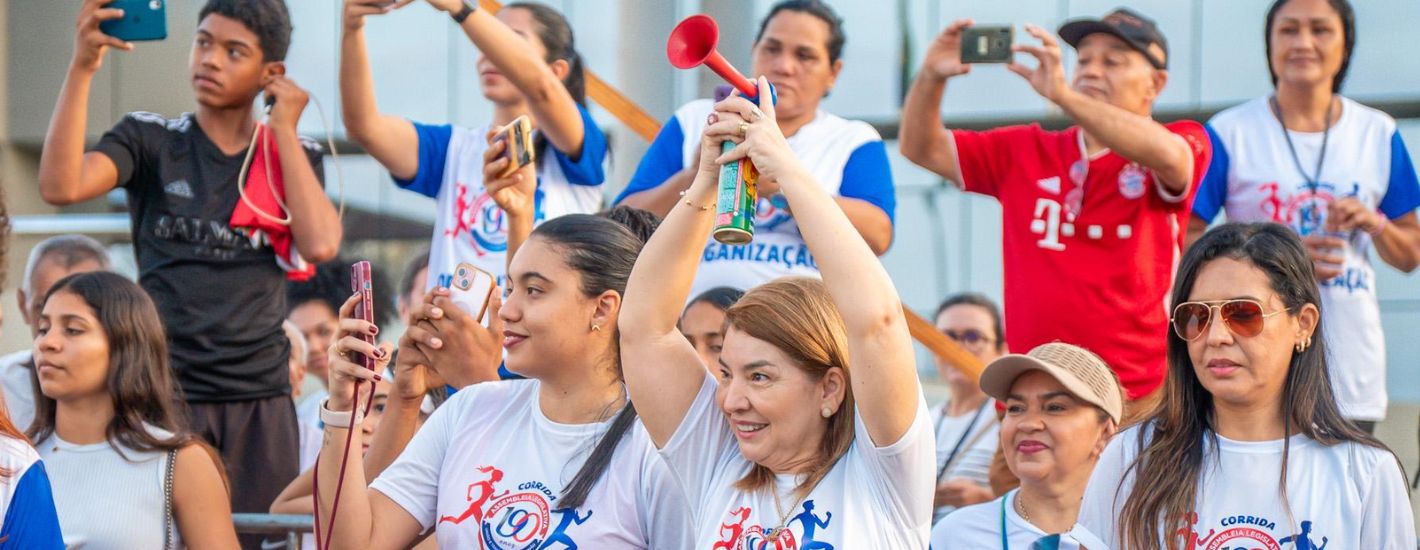 Corrida alusiva aos 190 anos da Assembleia foi uma confraternização do povo do Maranhão, diz Iracema Vale. Em destaque aqui na Portfólio Vip.