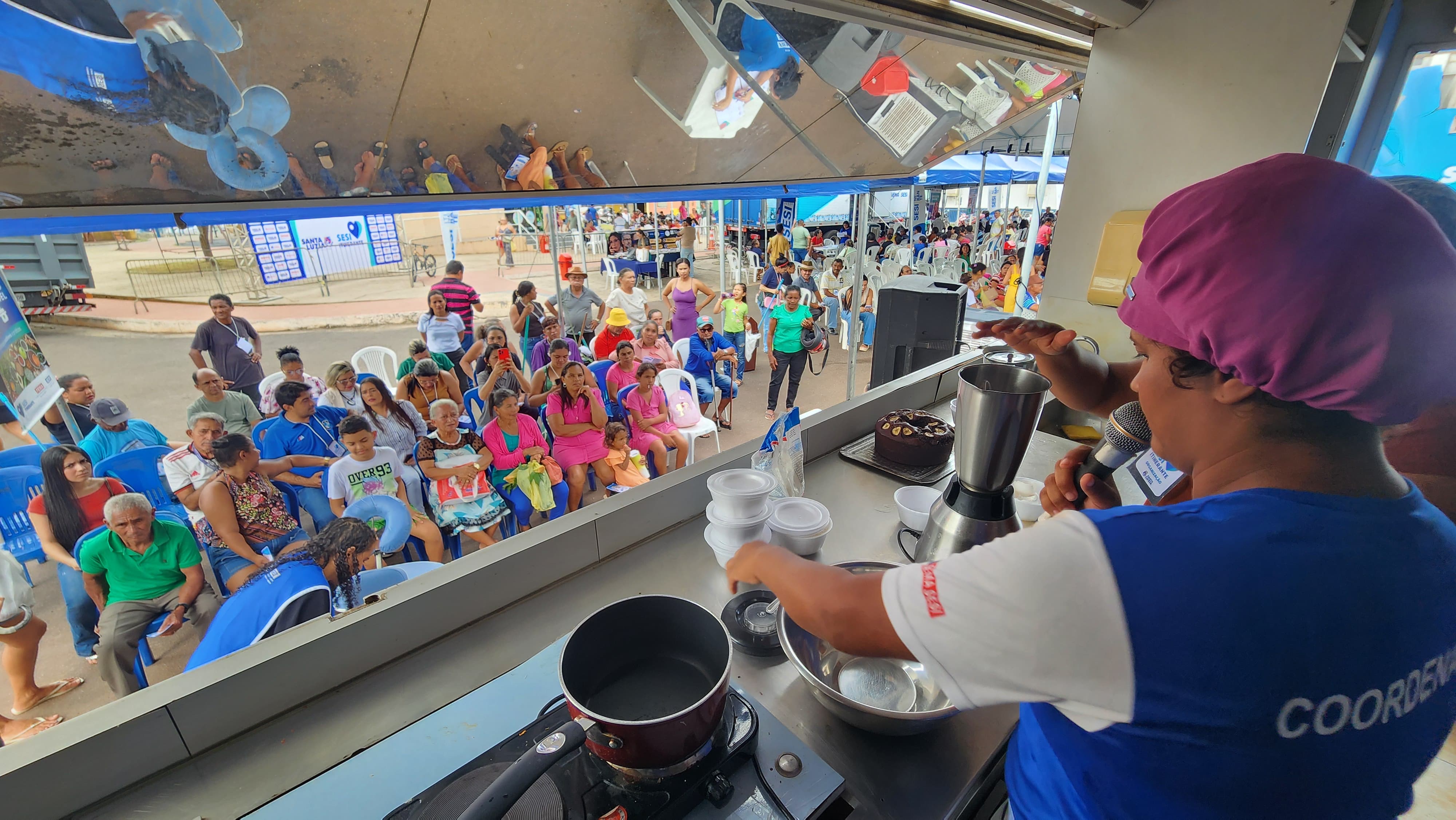 Trabalhadores da Agricultura Familiar se unem ao SESI Itinerante em Santa Luzia. Em destaque aqui na Portfólio Vip.