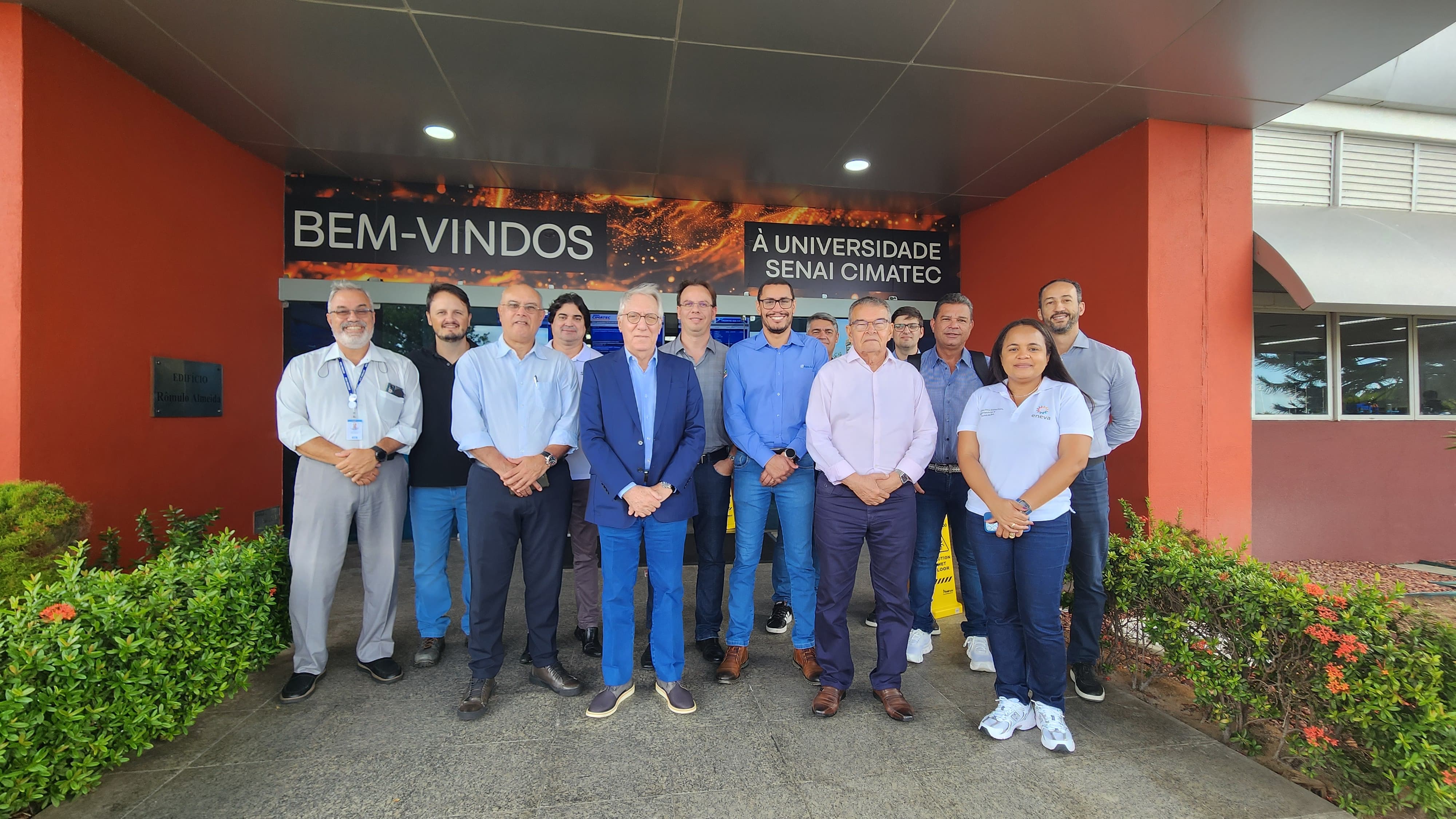 FIEMA lidera visita de empresários ao SENAI CIMATEC na Bahia. Em destaque aqui na Portfólio Vip.