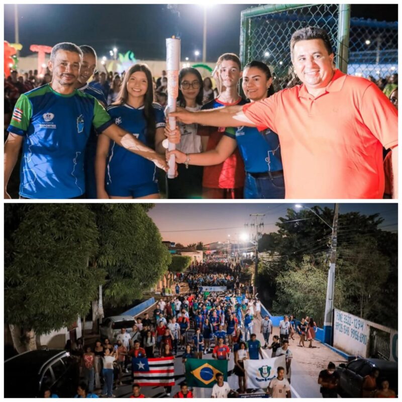 Abertura dos Jogos Escolares Tuntuenses 2025 reúne milhares de estudantes em grande celebração do esporte. Em destaque aqui na Portfólio Vip.