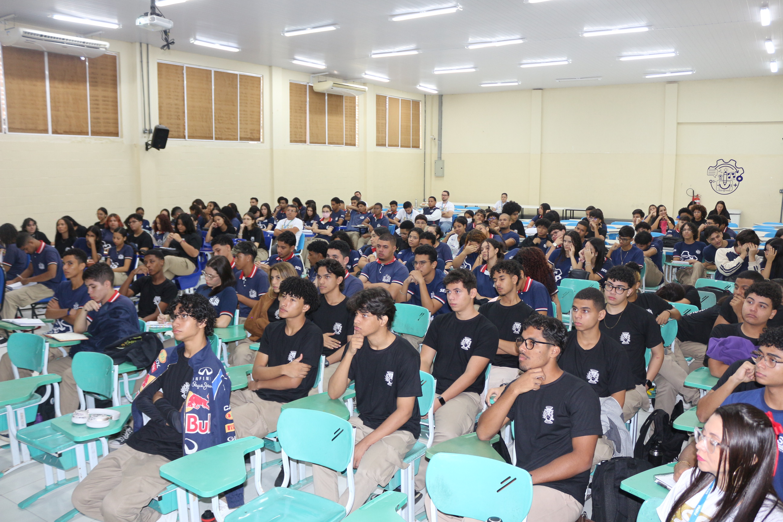 Alunos do SESI São Luís exploram o mundo do trabalho no 5º Workshop de Profissões. Em destaque aqui na Portfólio Vip.
