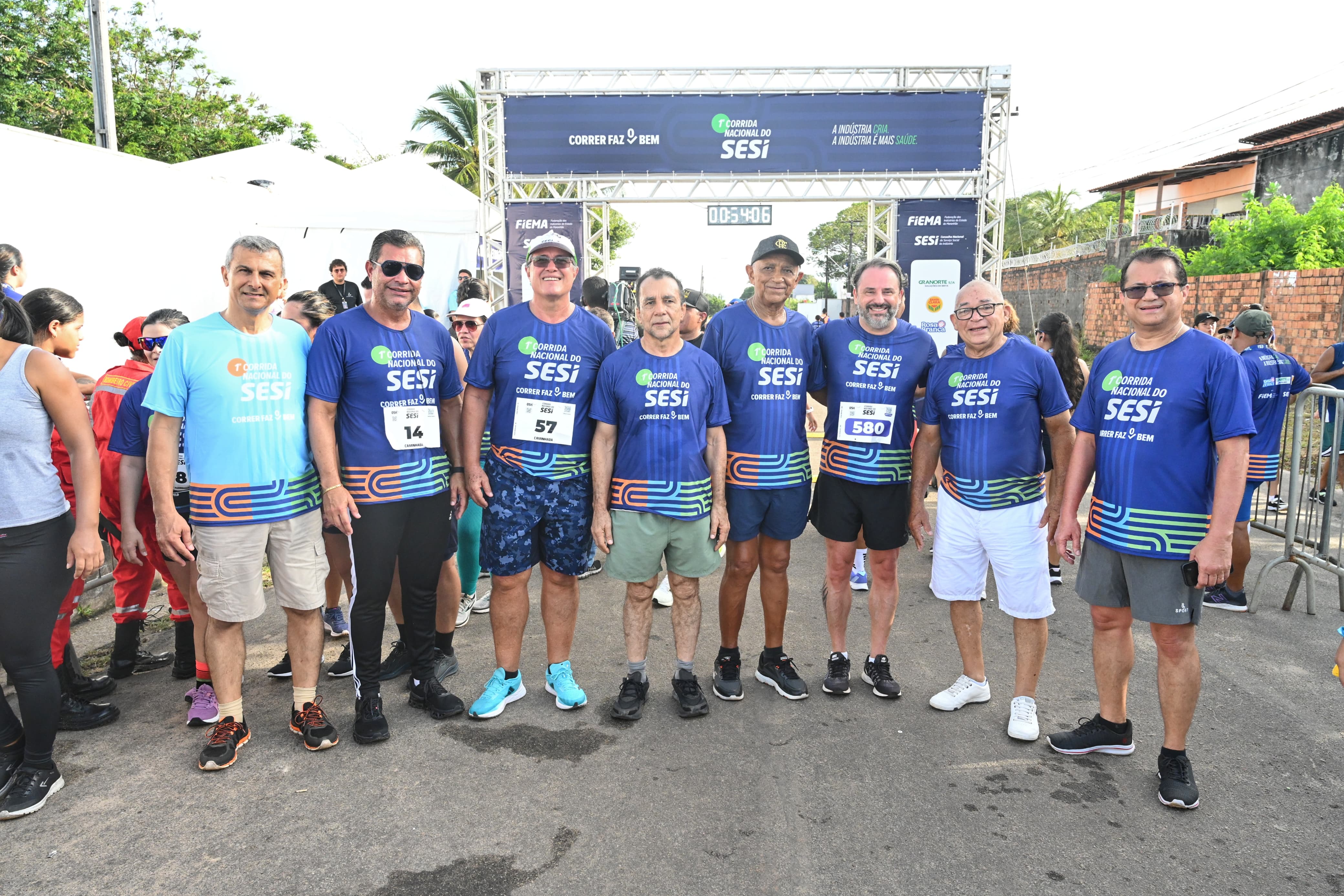 1ª Corrida Nacional do SESI celebra Dia do Trabalhador e enfatiza importância da promoção da saúde. Em destaque aqui na Portfólio Vip.