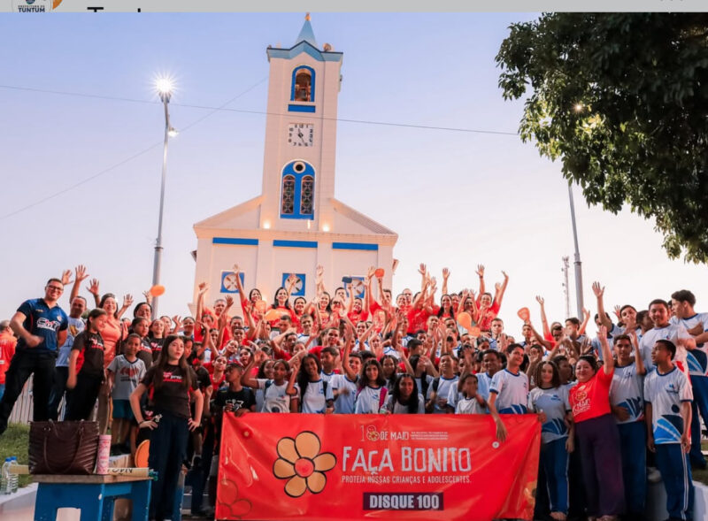 Prefeitura de Tuntum realiza caminhada em alusão ao 18 de Maio, Dia Nacional de Combate ao Abuso e à Exploração Sexual de Crianças e Adolescentes. Em destaque aqui na Portfólio Vip.