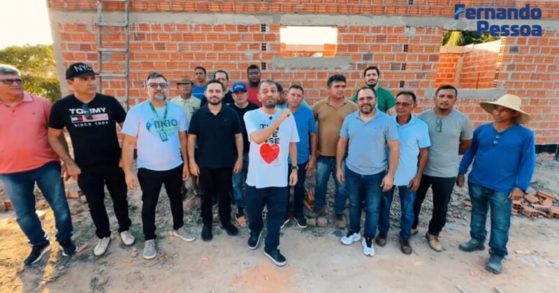 Fernando Pessoa visita construção de 80 casas do Minha Casa Minha Vida e reforma da UBS da Cigana. Em destaque aqui na Portfólio Vip.