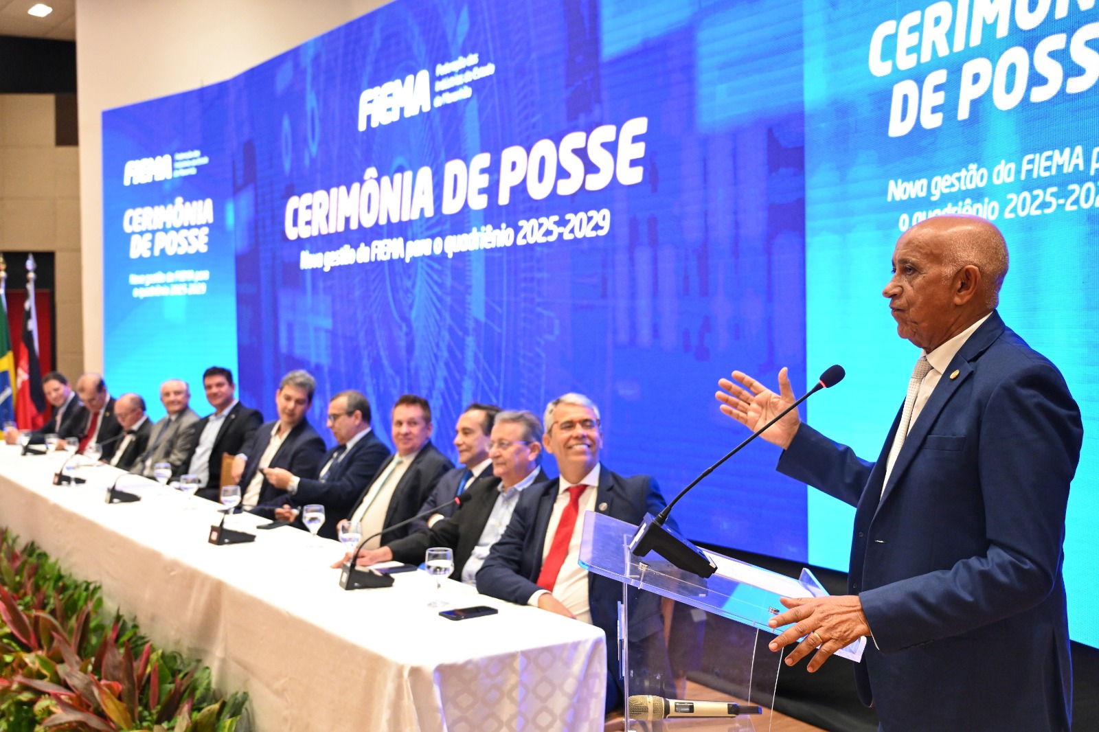 Nova diretoria da Federação das Indústrias toma posse. Em destaque aqui na Portfólio Vip.