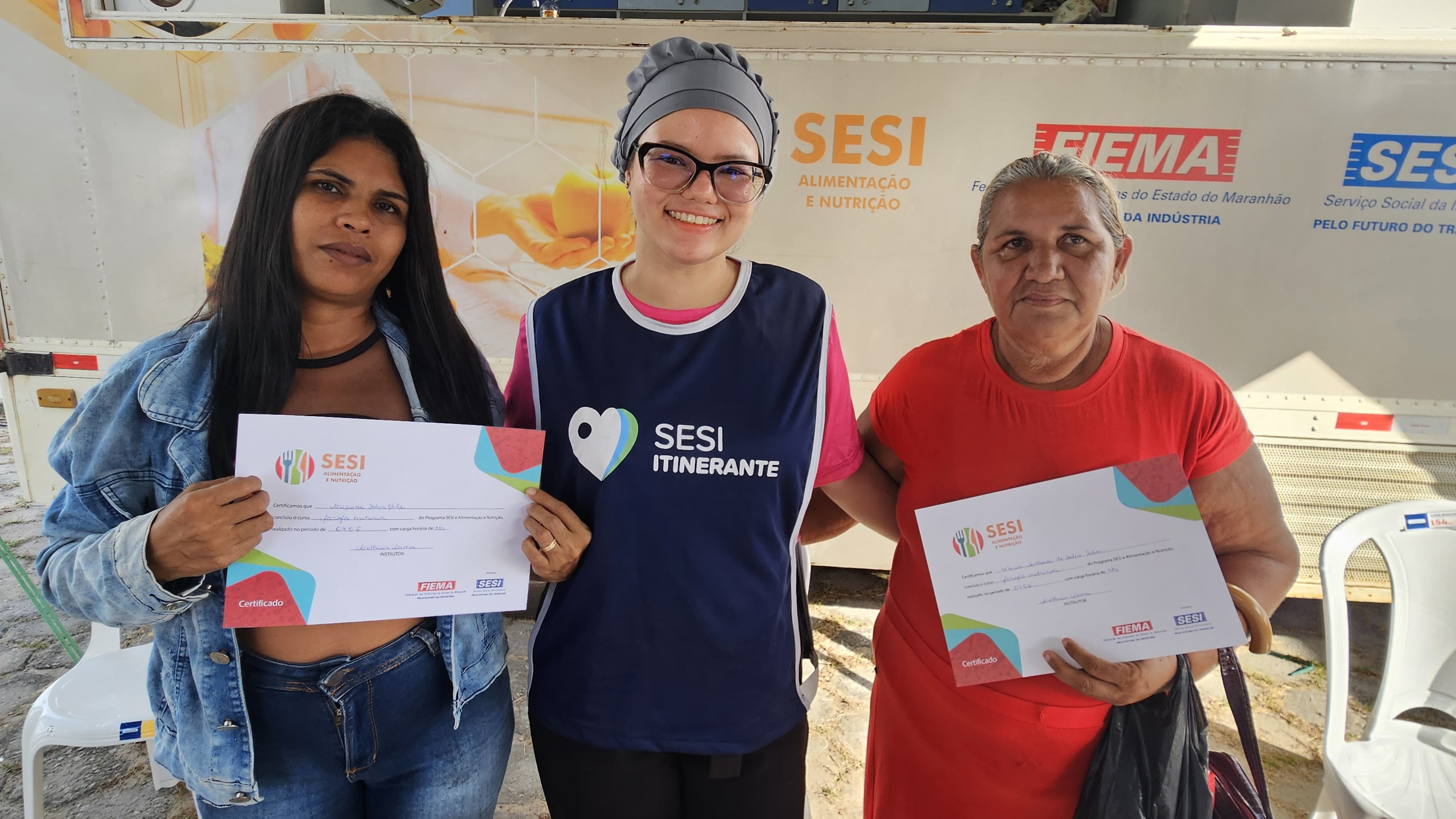 SESI Itinerante atende mais de 2 mil pessoas em Barreirinhas. Em destaque aqui na Portfólio Vip.