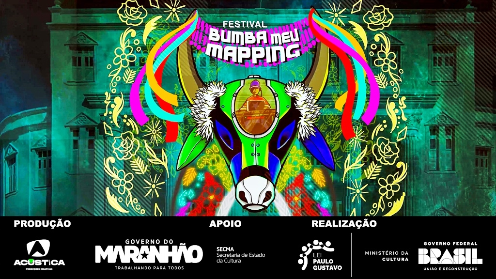 “FESTIVAL BUMBA MEU MAPPING” projeta a cultura singular do Maranhão em fachada histórica de São Luís. Em destaque aqui na Portfólio Vip.