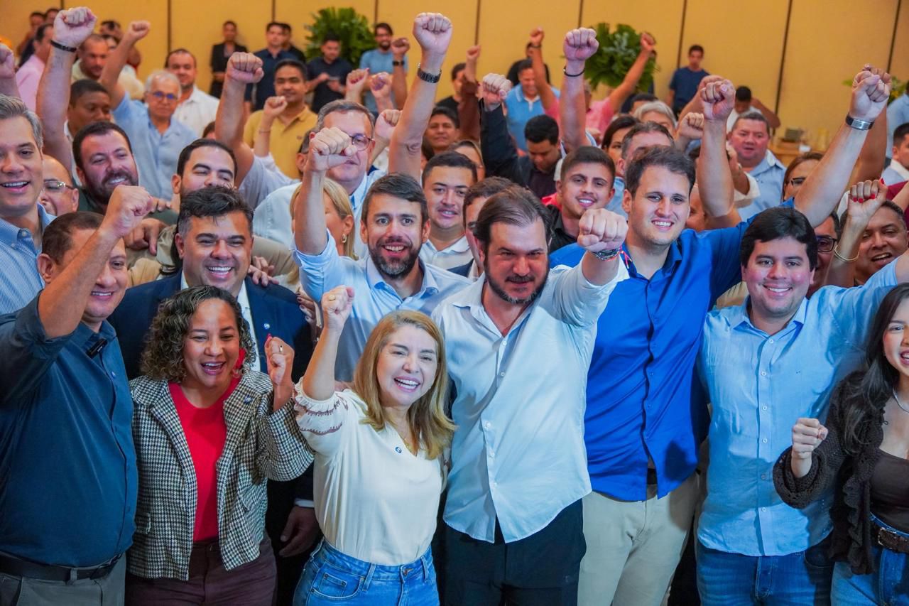 Iracema Vale participa de encontro que oficializou apoio da Federação União Progressista à pré-candidatura de Orleans Brandão ao governo do Maranhão. Em destaque aqui na Portfólio Vip.