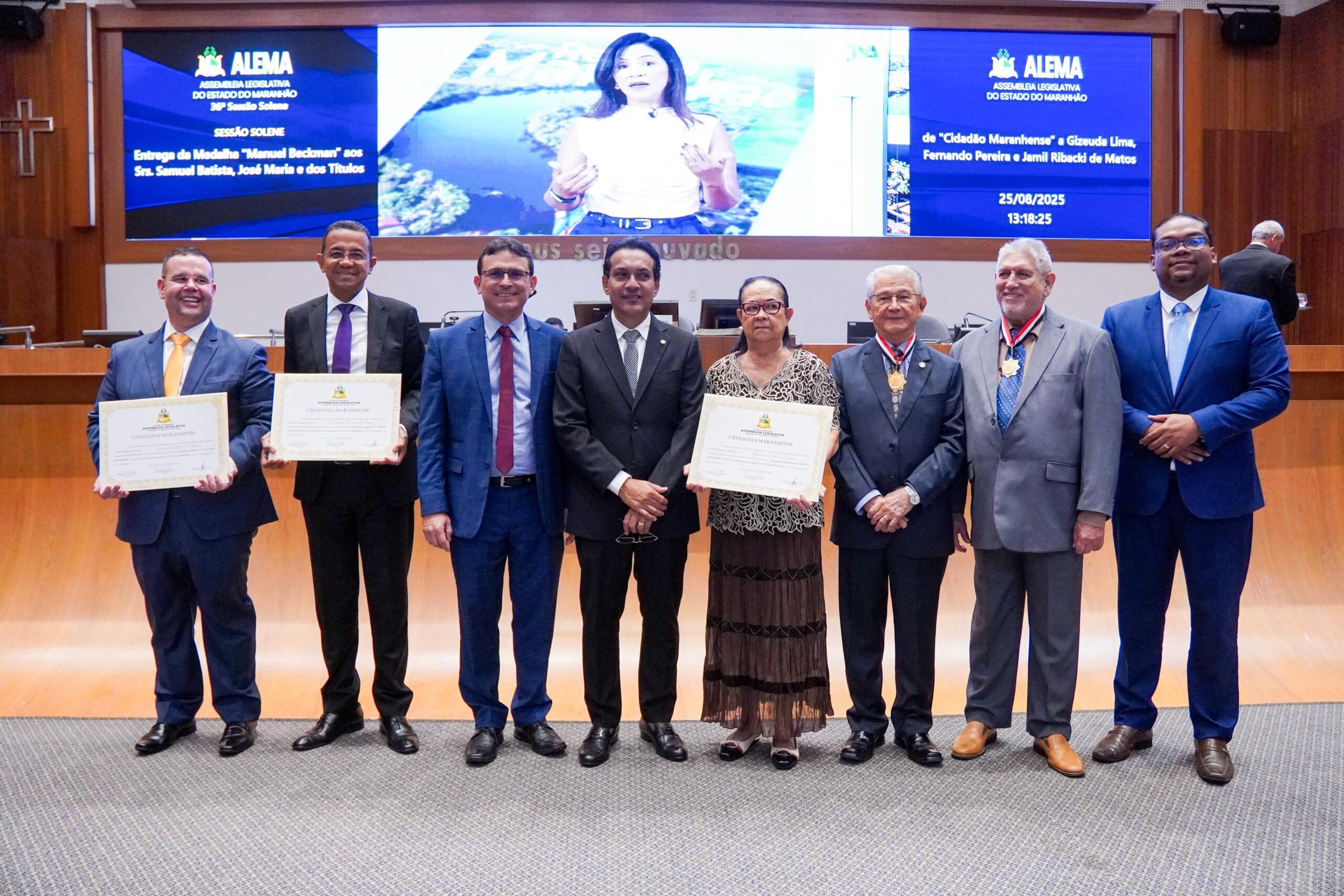 Assembleia concede título de ‘Cidadão Maranhense’ e Medalha ‘Manuel Beckman’ a personalidades evangélicas. Em destaque aqui na Portfólio Vip.