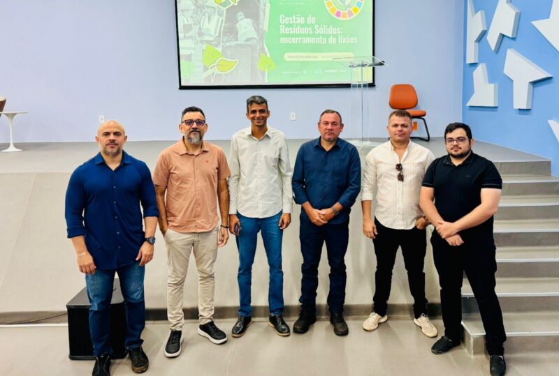 Tuntum marca presença em seminário estadual sobre gestão de resíduos sólidos. Em destaque aqui na Portfólio Vip.