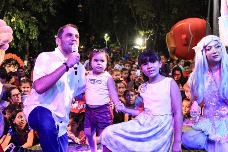 Prefeito Fernando Pessoa e primeira dama Erika realizam grande festa em homenagem ao Dia das Crianças em Tuntum. Em destaque aqui na Portfólio Vip.