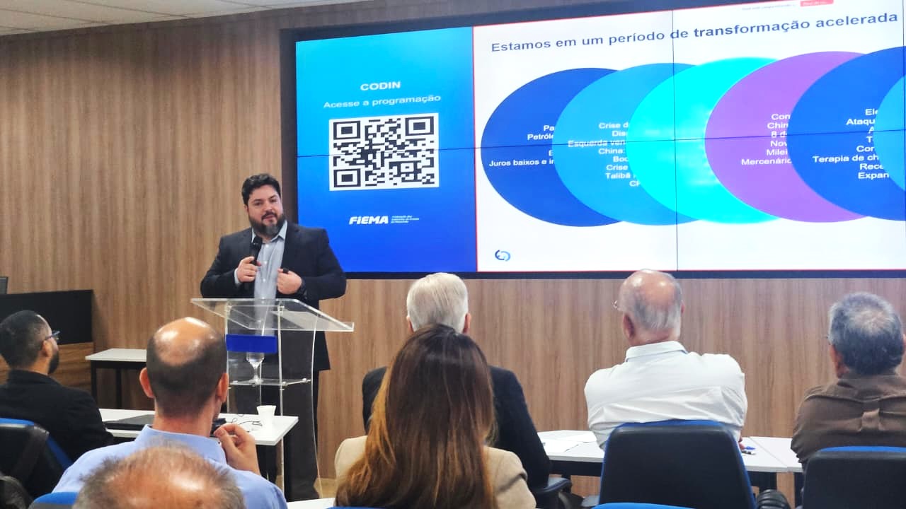 FIEMA discute geopolítica como fator estratégico. Em destaque aqui na Portfólio Vip.