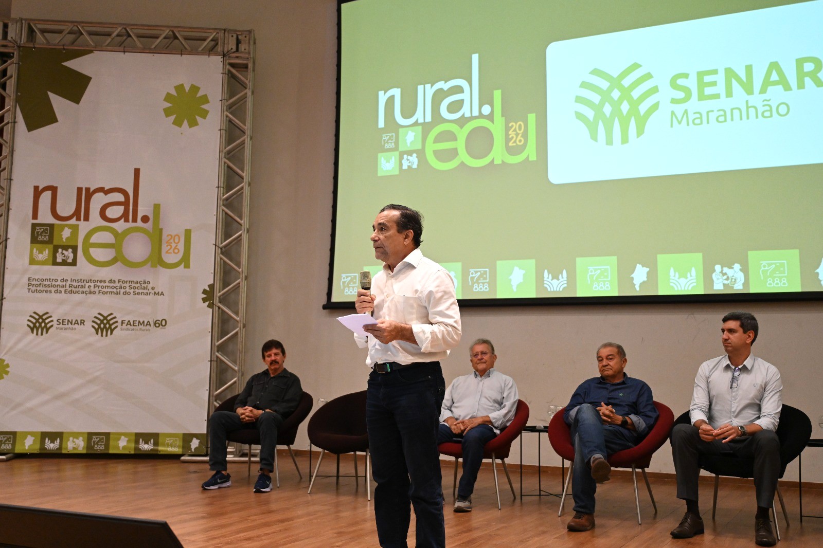 FIEMA participa da abertura do Encontro Anual de Instrutores do SENAR-MA. Em destaque aqui na Portfólio Vip.