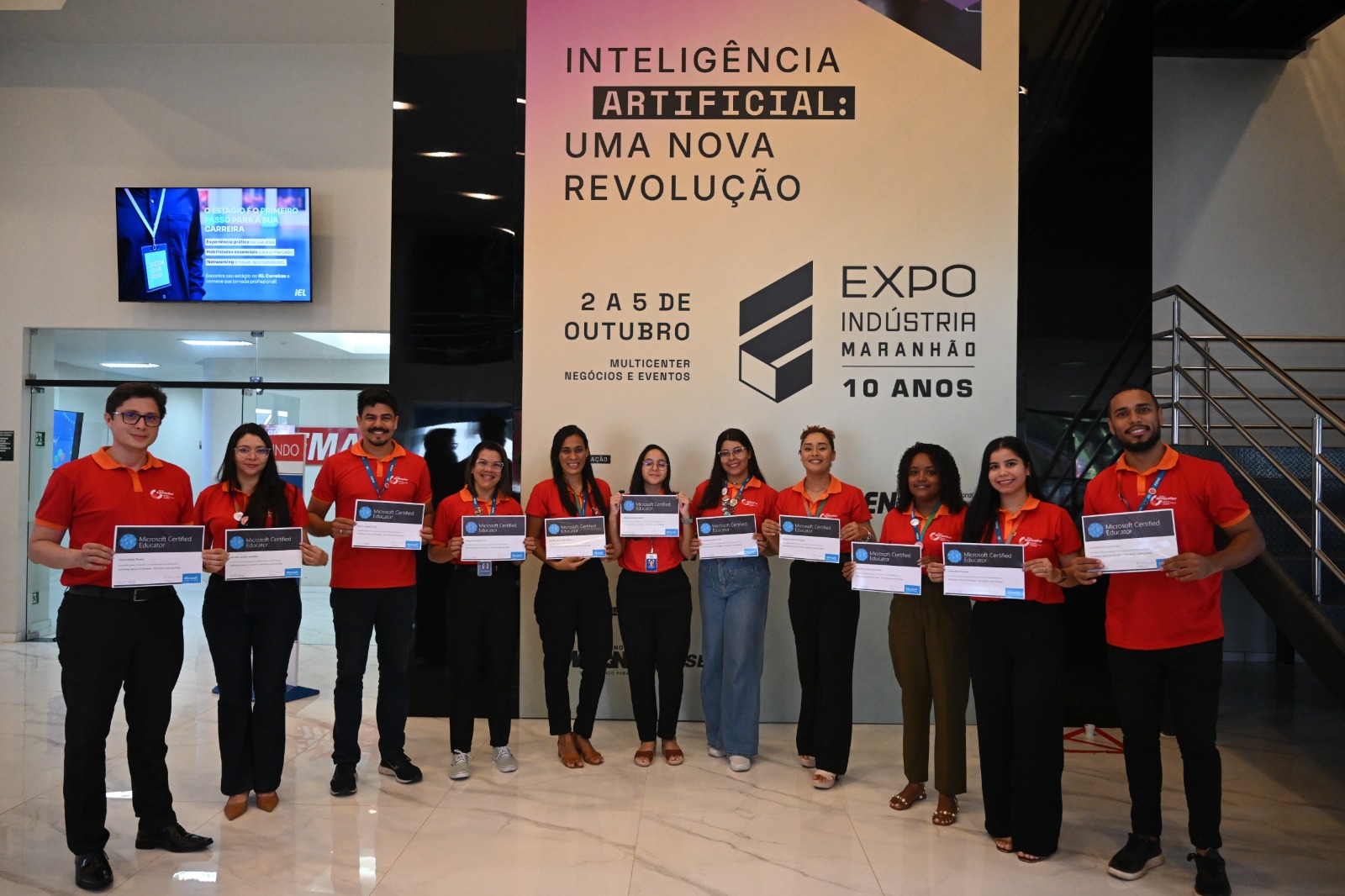 SESI-MA avança em certificações da Microsoft e aposta em inovação educacional. Em destaque aqui na Portfólio Vip.