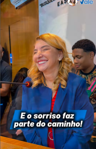 Iracema Vale e sua capacidade para agradecer. Em destaque aqui na Portfólio Vip.