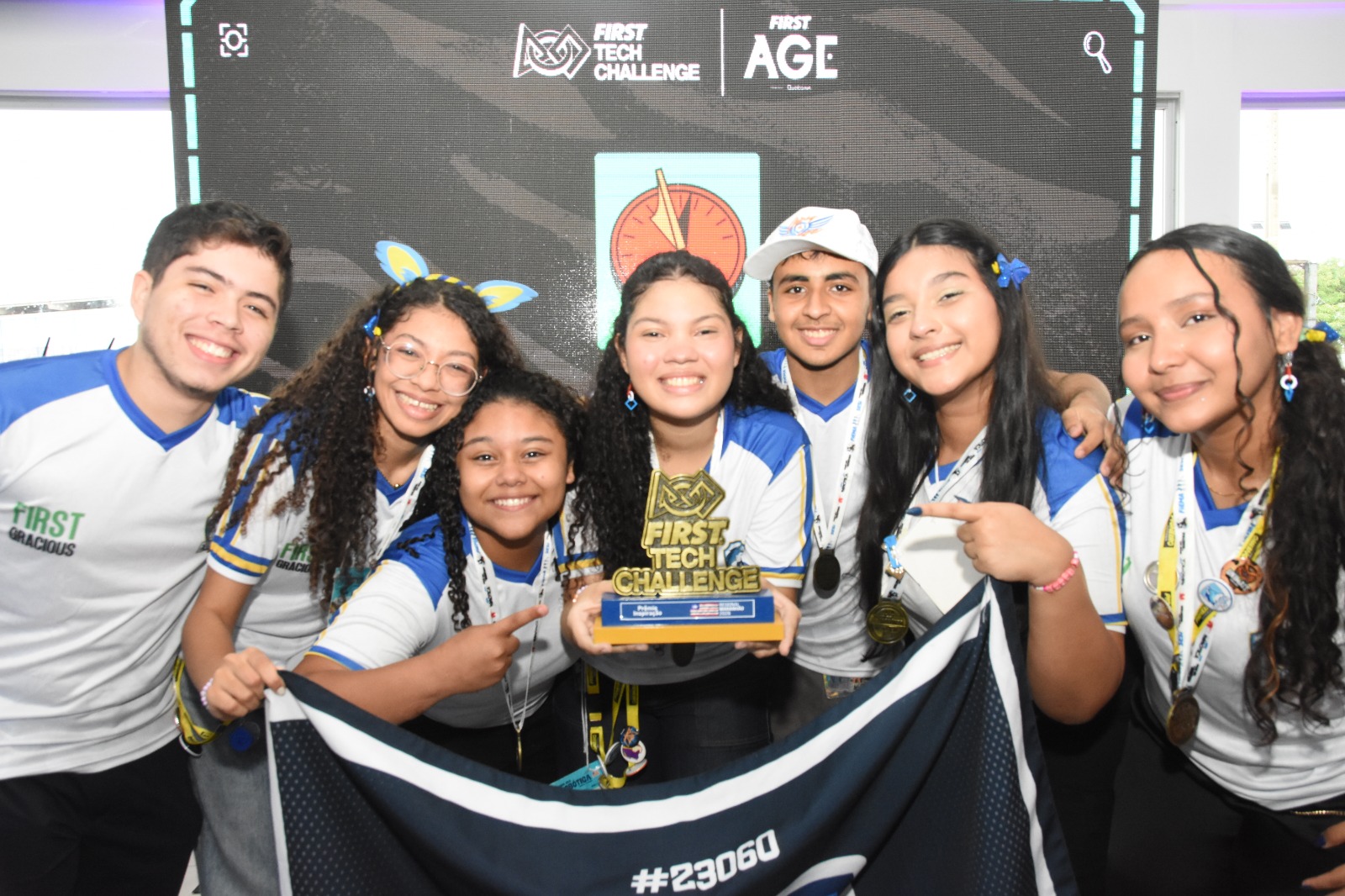 Escola SESI São Luís mira mundial de robótica. Em destaque aqui na Portfólio Vip.