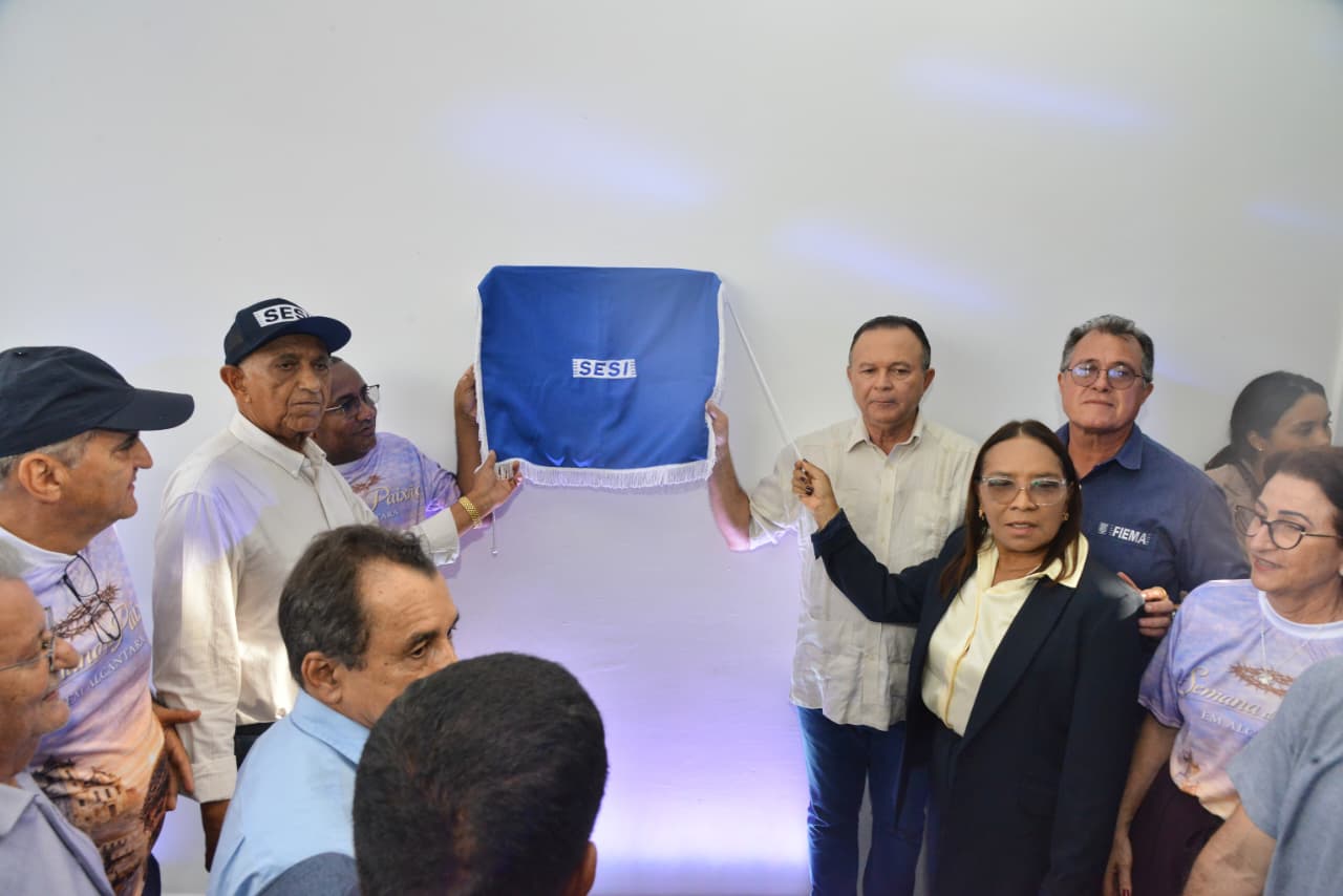 SESI inaugura unidade de saúde e educação em Alcântara. Em destaque aqui na Portfólio Vip.