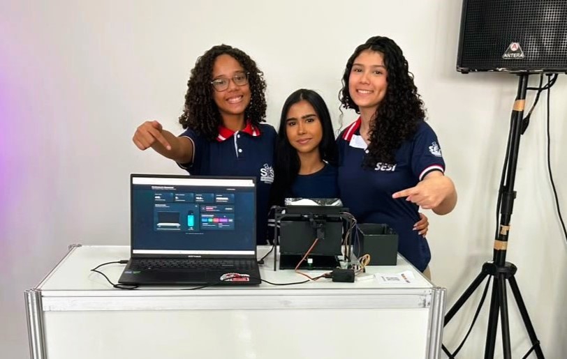 Escola SESI São Luís disputa Prêmio Porto do Itaqui com soluções robóticas. Em destaque aqui na Portfólio Vip.