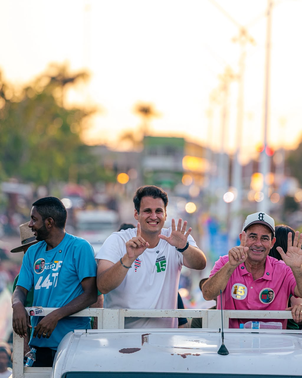 Cidelândia vive tarde de mobilização com carreata de Orleans Brandão. Em destaque aqui na Portfólio Vip.