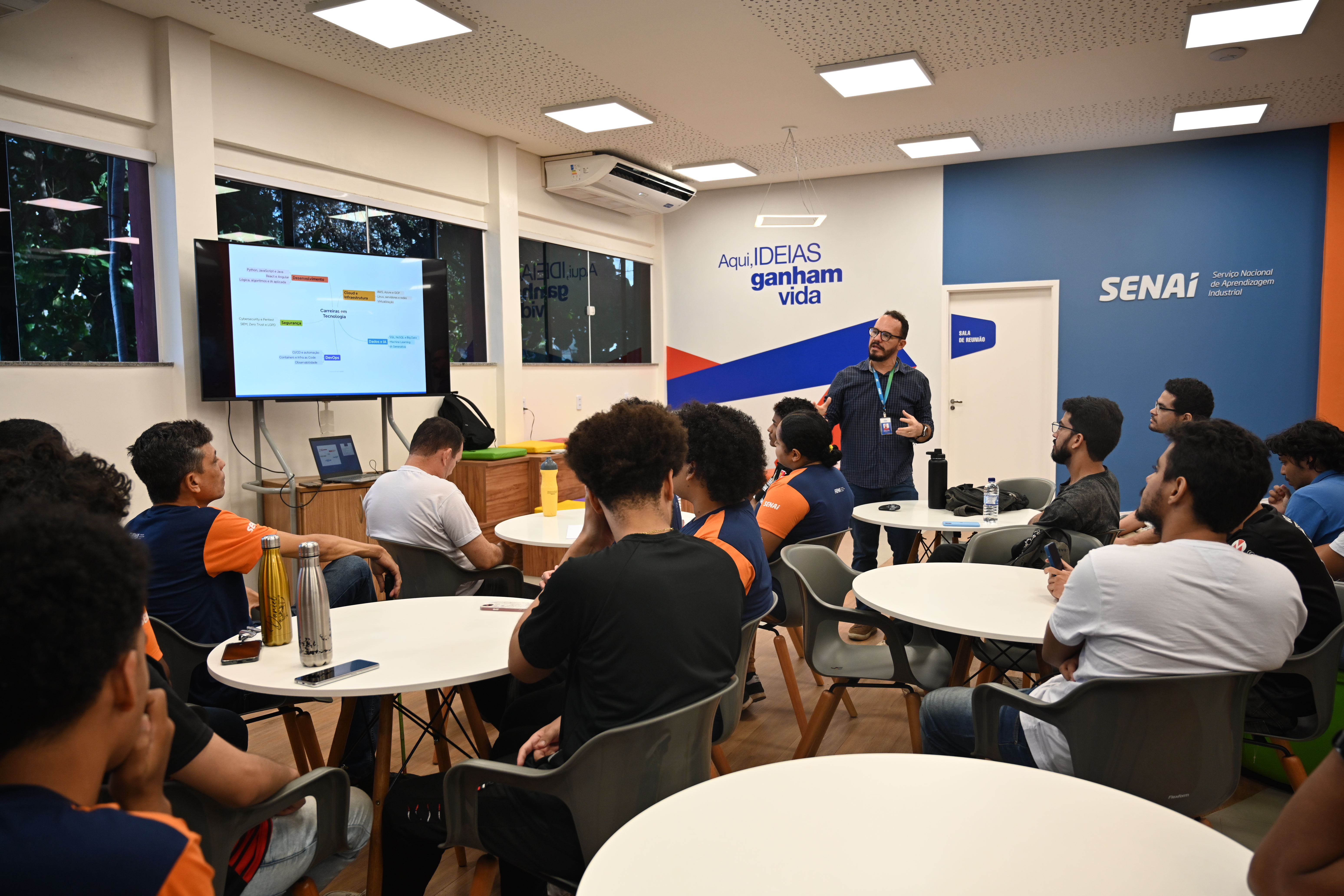SENAI-MA reúne alunos para discutir empregabilidade e novas tecnologias. Em destaque aqui na Portfólio Vip.